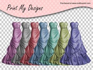 Ladies Gown Dress
