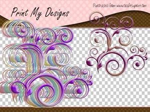Floral Fancy Elements Cu4cu
