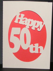 Happy 50th Birthday Craft Robo File