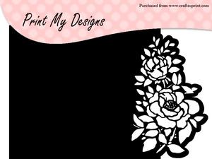 Rose Edge File For The Craft Robo