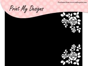 Corner Roses File For The Craft Robo