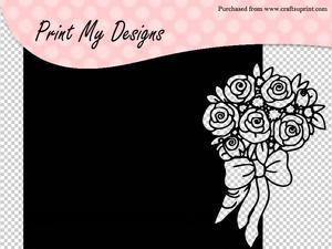 Floral Flowers Craft Robo File