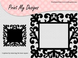 Fancy Frame Craft Robo File