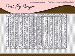 stunning 8 x 8 Frames card fronts toppers / backgrounds