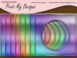 Stunning Rainbow frames cu4cu cu and pu ok 