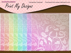 Floral backgrounds 8x8 300dpi png files cu4cu ok