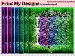 10 stunning frames 300 dpi png