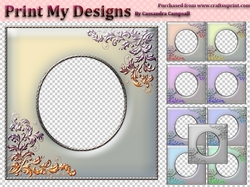 10 stunning frames 300 dpi png