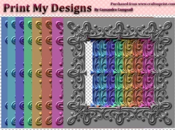 10 stunning frames 300 dpi png