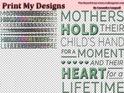 10 mum embellishments