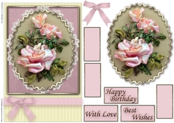 Birthday Floral Quick card