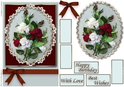 Birthday Floral Quick card
