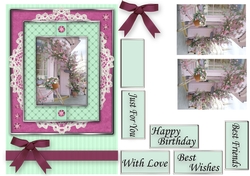 Shabby Chic Quick Card