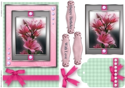 Birthday with love Quick Card