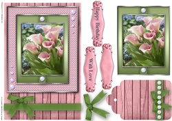 Birthday with love Quick Card