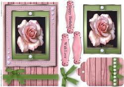 Birthday with love Quick Card