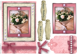 Birthday with love Quick Card