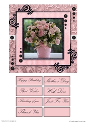 floral Toppers with 