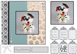 Dogs leave paw prints on your heart