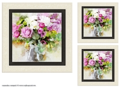 water color Toppers collection - flowers