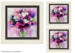 water color Toppers collection - flowers