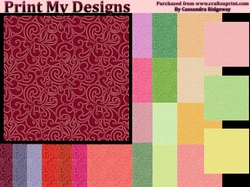 Berry and Fruit color collection CU