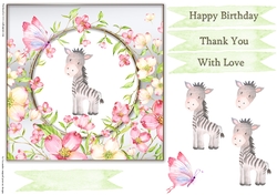 Happy Birthday thank you with love Quick card collection