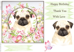 Happy Birthday thank you with love Quick card collection