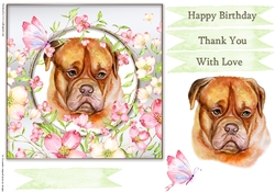 Happy Birthday thank you with love Quick card collection
