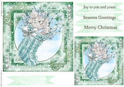 Christmas quick card selection