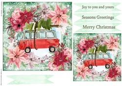 Christmas quick card selection