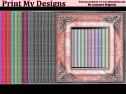 Blank Card Frames