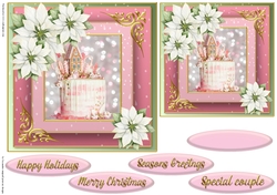 Christmas quick card topper 2