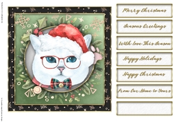 Christmas cats quick card collection