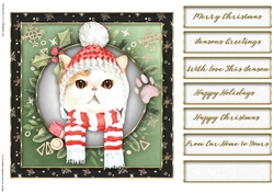 Christmas cats quick card collection