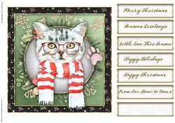 Christmas cats quick card collection
