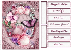 Floral card for many occasions