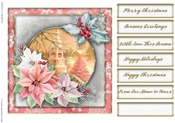 Merry Christmas quick card selection