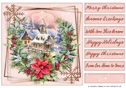 Christmas quick card selection