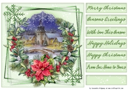 Christmas quick card selection