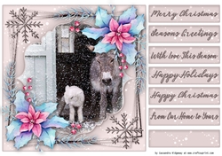 Christmas quick card selection