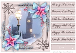 Christmas quick card selection
