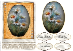 Happy Birthday Floral card