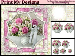 Happy Birthday thank you with love mini kit