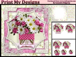 Happy Birthday thank you with love mini kit