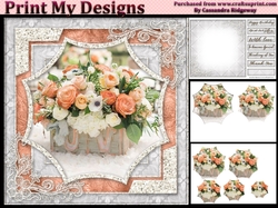 Happy Birthday thank you with love mini kit