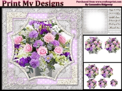 Happy Birthday thank you with love mini kit