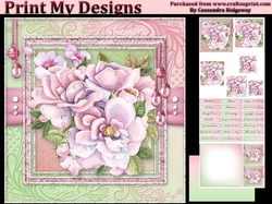Happy Birthday thank you with love pyramid mini kit