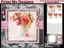 Happy Birthday thank you with love pyramid mini kit