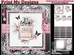 Happy Birthday thank you with love pyramid mini kit
